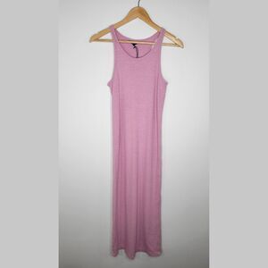 ALLBIRDS Pink NWOT "The Ribbed Dress" Size S Racerback Stretch Tencel Wool Hemp